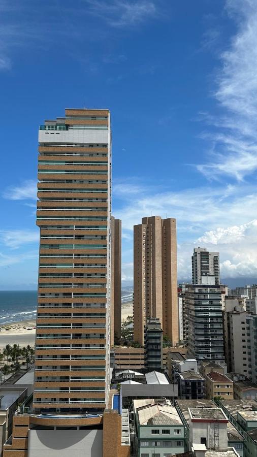פראייה גראנדה Apto Otima Localizacao A 100M Da Praia, Piscina, Ar Condicionado, Garagem E Portaria 24H מראה חיצוני תמונה